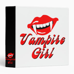 Classeur fille vampire