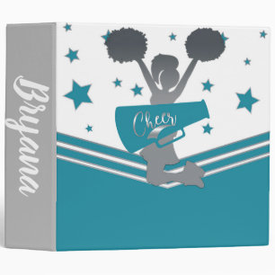 Classeur Filles de Cheer Cheer-leading Étoiles Blanches Tur