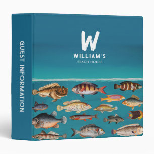 Classeur Fish Under Ocean Beach House Informations sur l'in