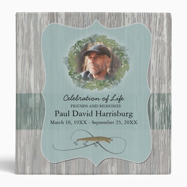 Classeur Fisherman Memorial Friends Souvenirs Photo Classeu (Devant)