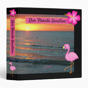 Classeur Flamant rose rose de l'océan tropical Floride Vaca