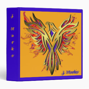 Classeur flambant de livre de Phoenix