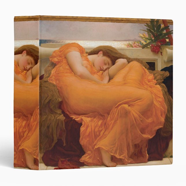 Classeur Flaming June par Frederic Leighton (Devant/Côté)