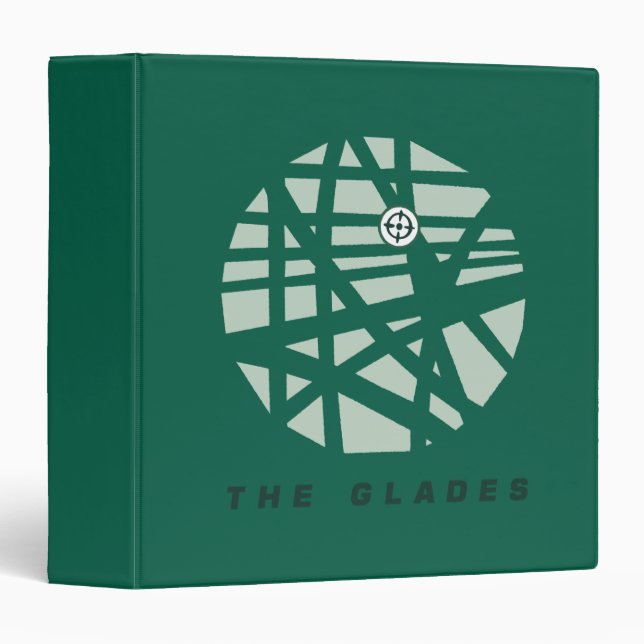 Classeur Flèche | Carte de la ville de Glades (Devant/Côté)