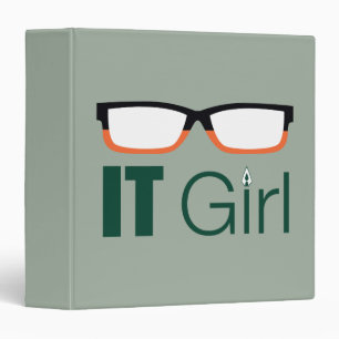 Classeur Flèche Graphique de lunettes pour filles IT