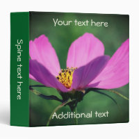 Fleur Cosmos rose unique personnalisée