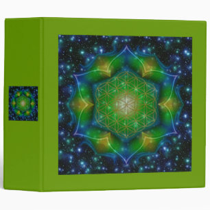 Classeur FLEUR de carré du mandala V de DES Lebens de