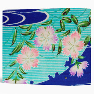 Classeur Fleur et eau courante, design japonais