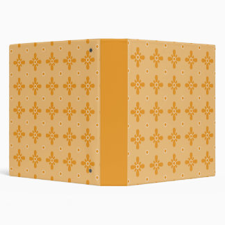 Classeur Fleur Jaune Rétro (Pour L'École, Bureau)