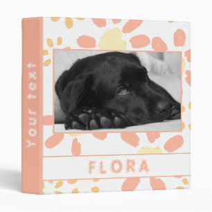 Classeur Fleur Motif Floral Animaux de compagnie Chien Phot