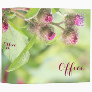 Classeur Fleur sauvage rose