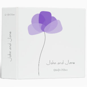 Classeur Fleur simple