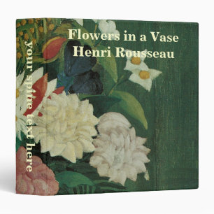 Classeur Fleurs avec du lierre par Henri Rousseau, Floral V