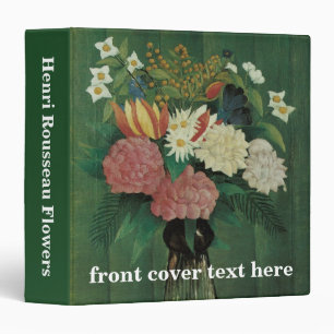 Classeur Fleurs avec du lierre par Henri Rousseau, Floral V
