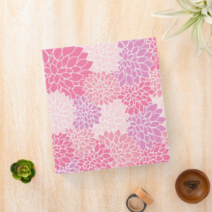 Classeur Fleurs Dahlia, Motif De Fleurs, Dahlia Rose