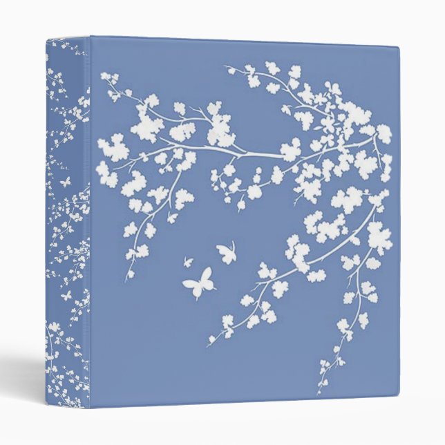 Classeur Fleurs de cerisier (Devant/Côté)