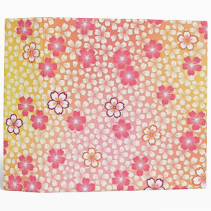 Classeur Fleurs de cerisier, design japonais