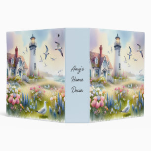 Classeur Fleurs de printemps par Lighthouse Coastal Cottage