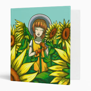 Classeur Fleurs de soleil