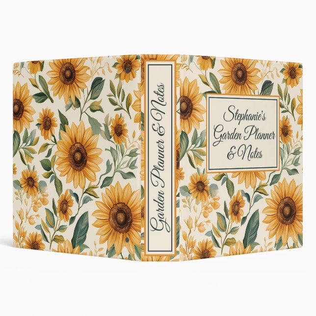 Classeur Fleurs de soleil jaunes (Arrière-plan)