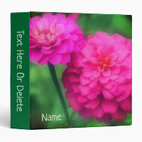Fleurs de Zinnia Rose Clair Personnalisées