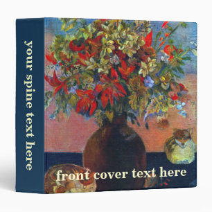 Classeur Fleurs et Chat de Paul Gauguin, Beaux-Arts Anciens
