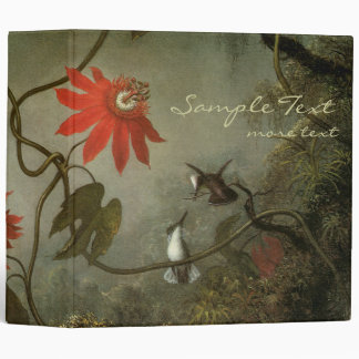 Classeur Fleurs et colibris de passion