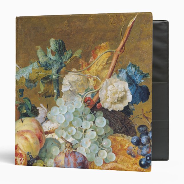 Classeur Fleurs et fruit (Devant/Intérieur)