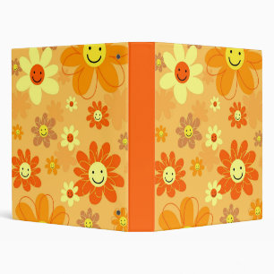 Classeur Fleurs heureuses