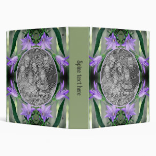 Classeur Fleurs Lys Violettes Délicieuses Ajoutez Votre Pro