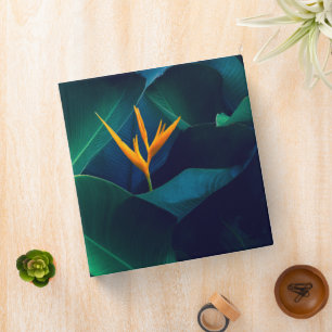 Classeur Fleurs Oiseau du paradis