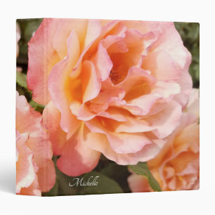 Classeur Fleurs roses En Fleur Peach Rose
