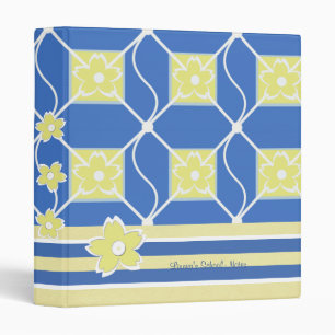 Classeur Fleurs scandinaves mignonnes de soleil -