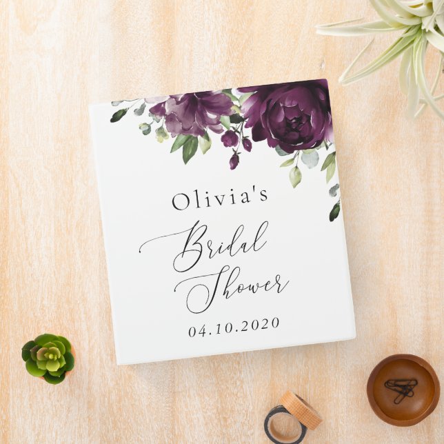 Classeur Fleurs violettes, Fleurs de prunes, Boho, Fête des (In Situ)