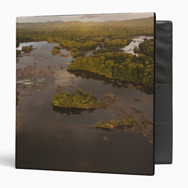 Classeur Fleuve Essequibo, plus long fleuve de Guyana, et 4 (Devant/Intérieur)