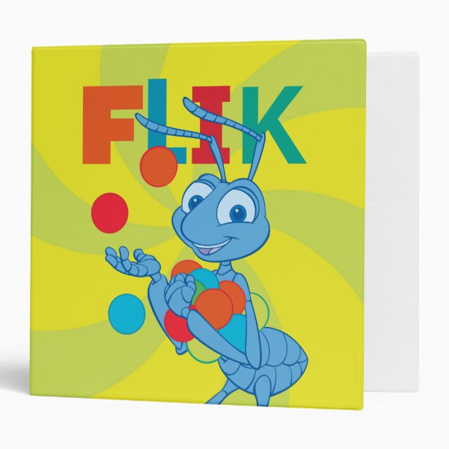 Classeur Flik - Coloré (Devant/intérieur)