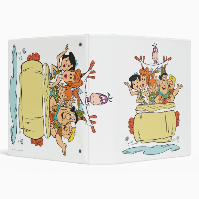 Classeur Flintstones Family Roadtrip (Arrière-plan)