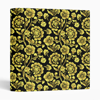 Classeur Floral 3 Ring Binder