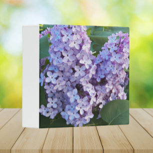 Classeur Floral de Lilac pourpre