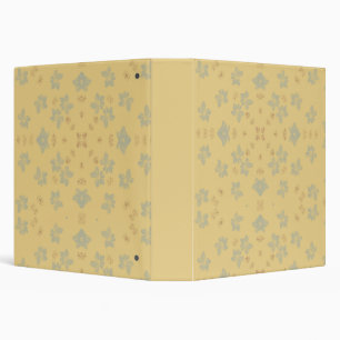 Classeur floral de moutarde