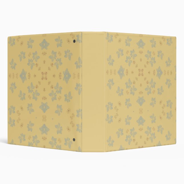 Classeur floral de moutarde (Arrière-plan)