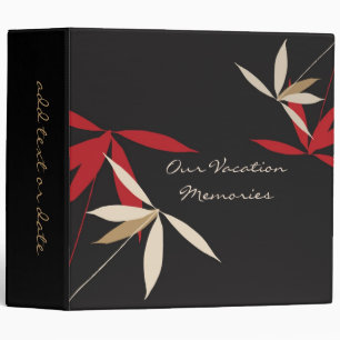 Classeur floral de style oriental
