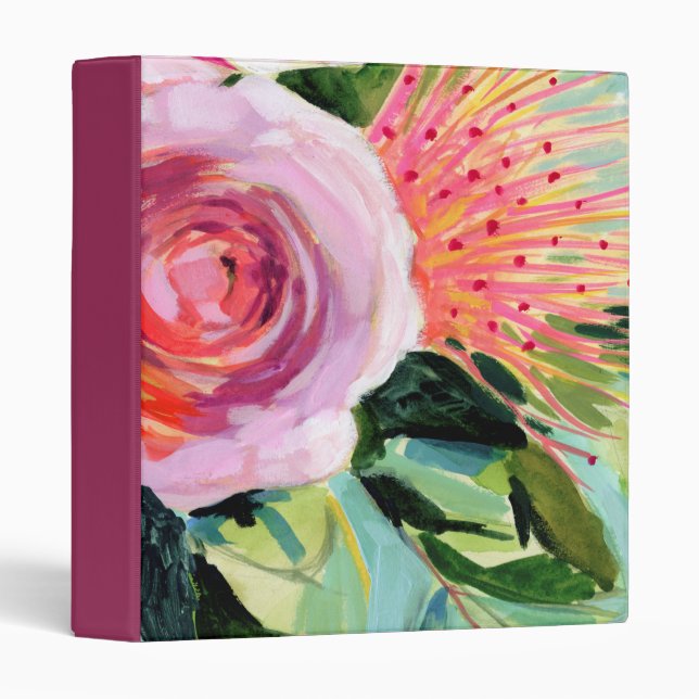 Classeur Floral I (Devant/Côté)