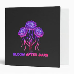 Classeur floral Jellyfish Néon