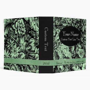 Classeur floral personnalisé de 2 pouces