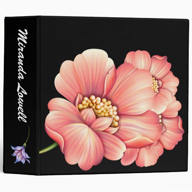 Classeur floral - SRF (Devant/Côté)