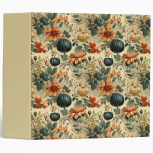Classeur Floral Thanksgiving Motif Vintage (6)