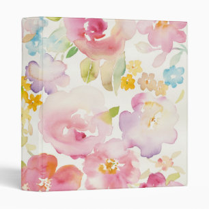 Classeur Flore aquarelle