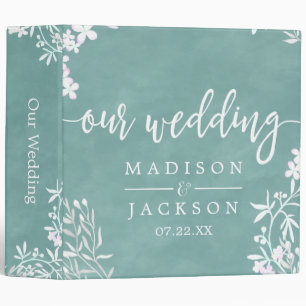 Classeur Flore blanche N'importe quelle couleur Mariage Alb