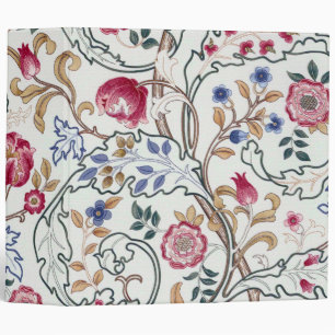 Classeur Flore, motifs floraux, William Morris